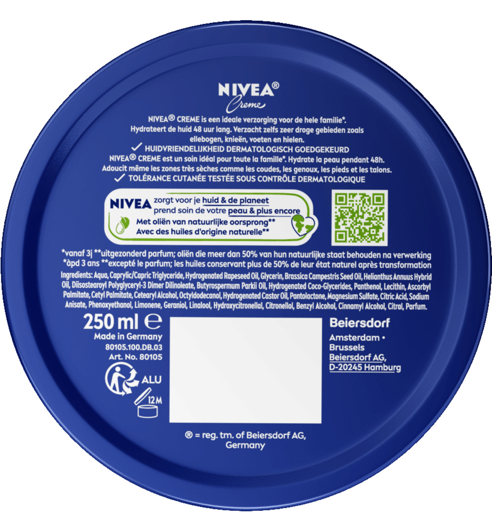 Nivea Creme (250 ml) - image 3