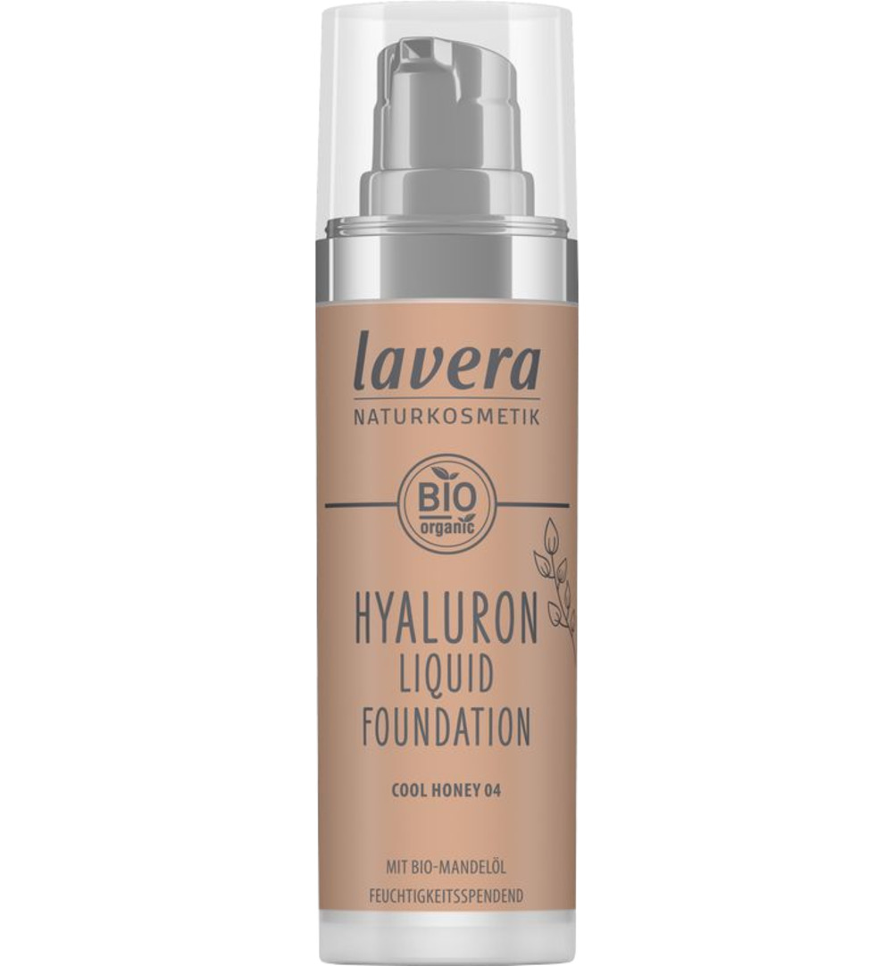 Lavera Hyaluron liquid foundation cool honey 04 bio (30 ml)
