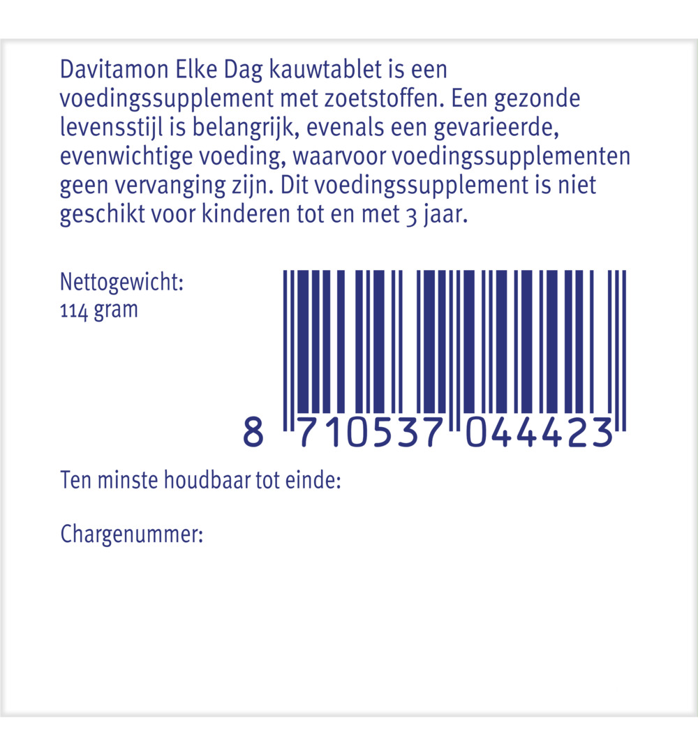 Davitamon Elk dag (60 kauwtabletten) - image 6