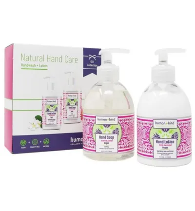 Human+Kind Duo handzeep en handcreme vegan (1 set)