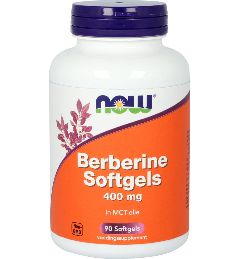 Now Berberine 400mg (90 softgels)