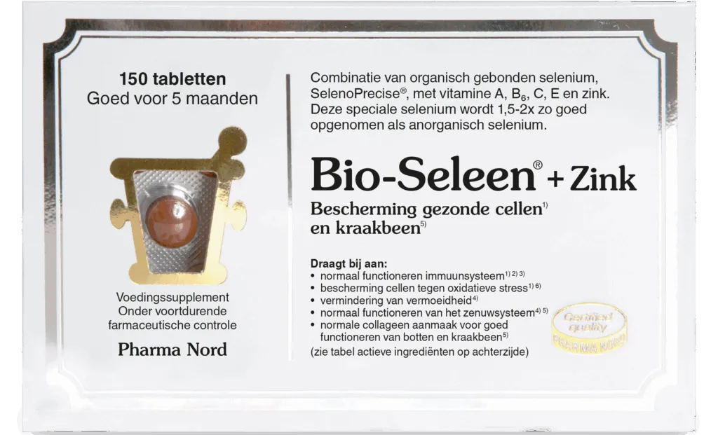 Pharma Nord Bio Seleen & Zink (150 tabletten)
