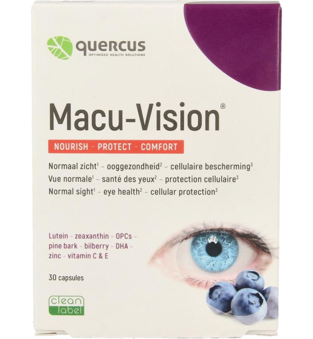 Quercus Macu-vision (30 capsules)