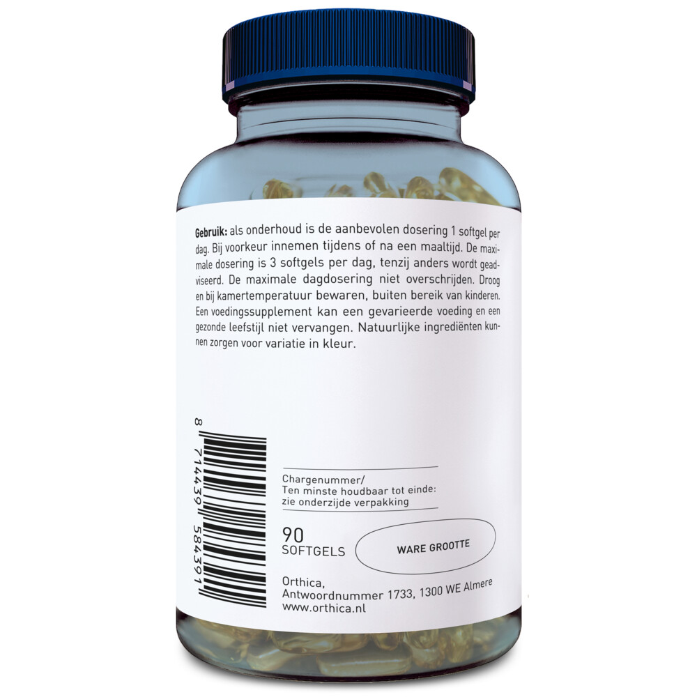 Orthica Lecithine-1200 (90 softgels) - image 2