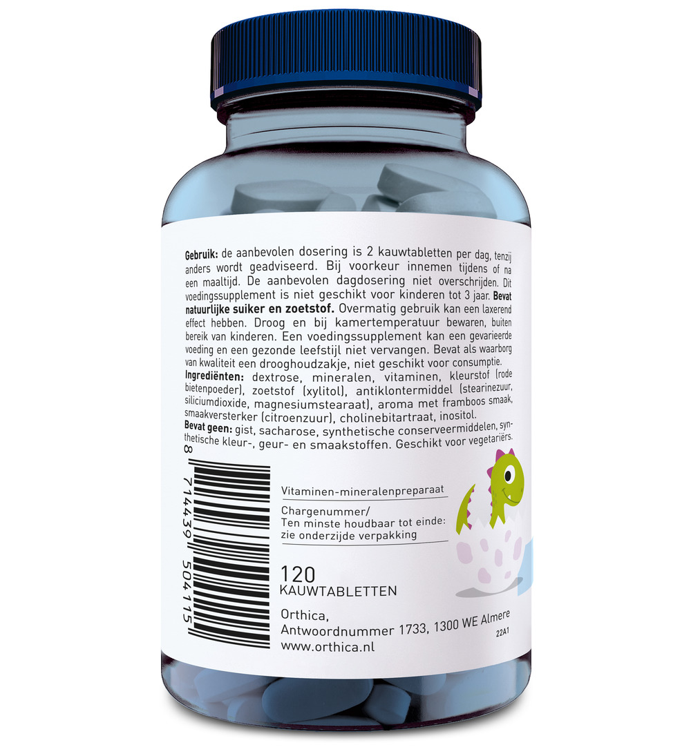 Orthica Dino multi (120 kauwtabletten) - image 2