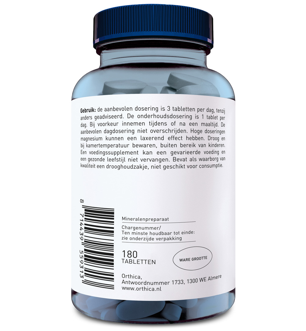 Orthica Cal mag zink (180 tabletten) - image 2