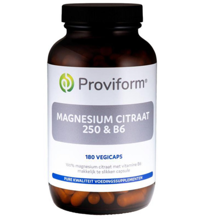 Proviform Magnesium Citraat 250 & B6 (180 vega capsules)