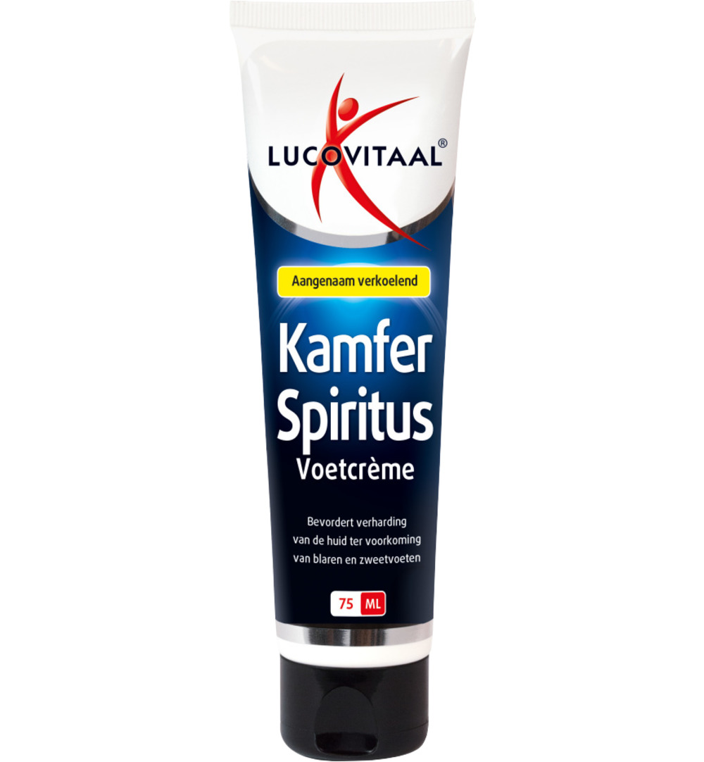 Lucovitaal Kamfer Spiritus Voetcrème (75 ml)