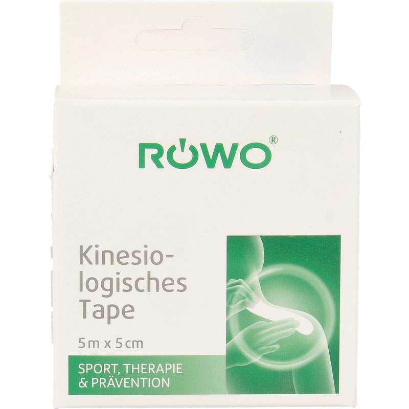Rowo Kinesiotape blauw 5 cm/5mtr (1 stuk)