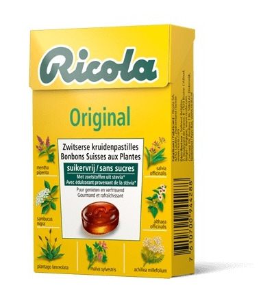 Ricola Original suikervrij doosje (50 gr)