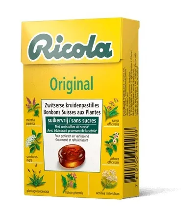 Ricola Original suikervrij doosje (50 gr)