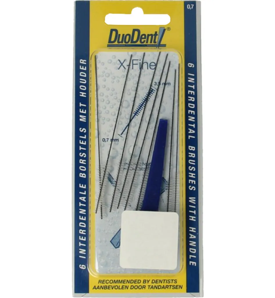 Duodent Duodent interdentale borstels x-fine (8 stuks)