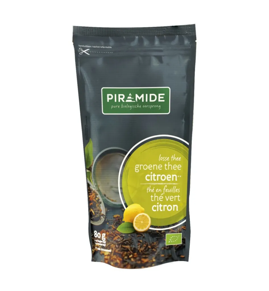 Piramidegroene Thee Citroen (80 gr)