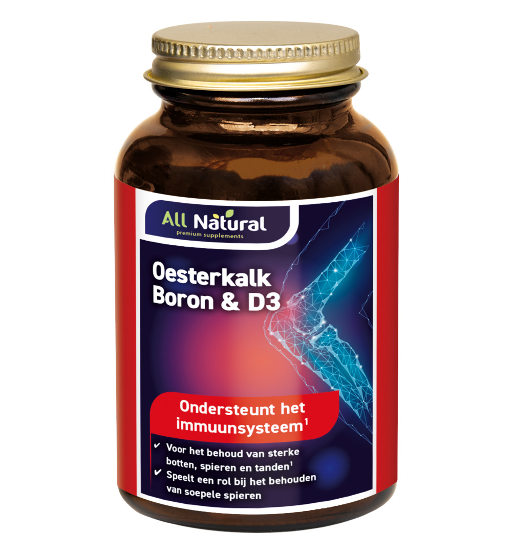All Natural Oesterkalk (90 tabletten)