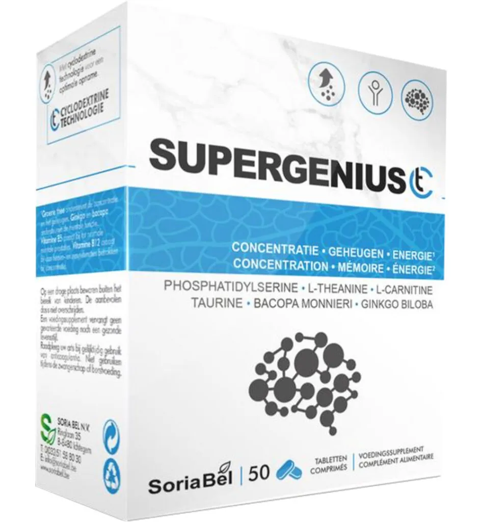 Soria Supergenius CT (20 tabletten)
