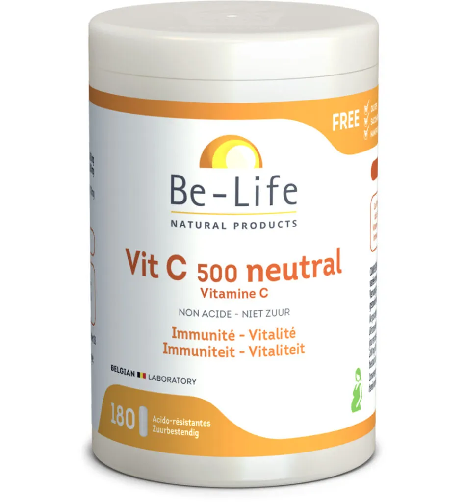 Be-Life Vitamine C500 neutraal (180 capsules)