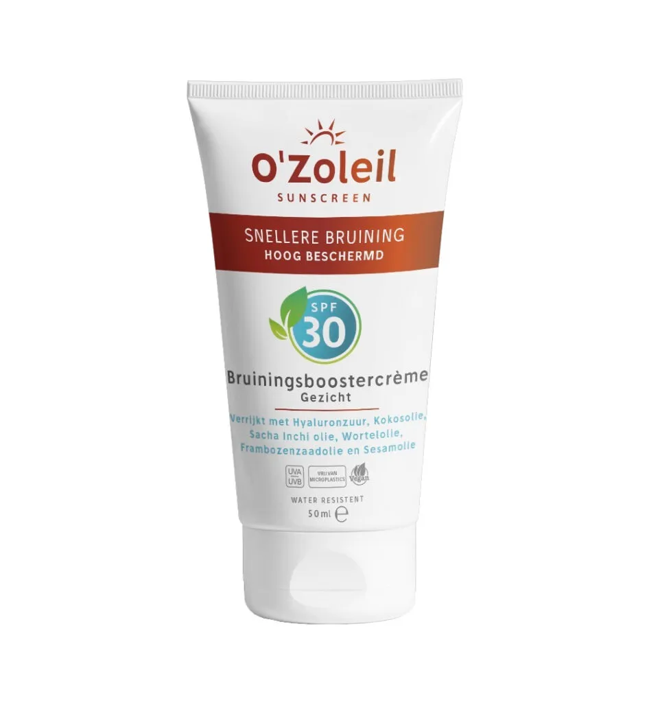 O'Zoleil Bruiningsboostercreme gezicht SPF30 (50 ml)