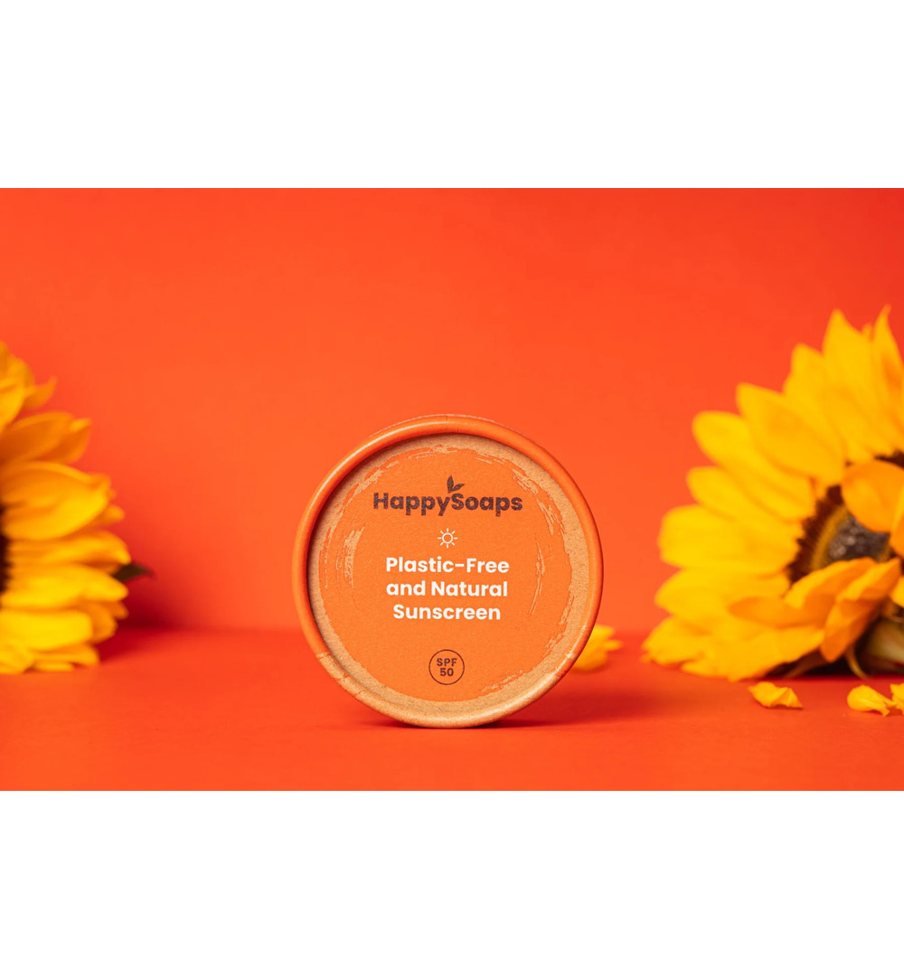Happysoaps Zonnebrand stick citrus SPF50 (50 gr)