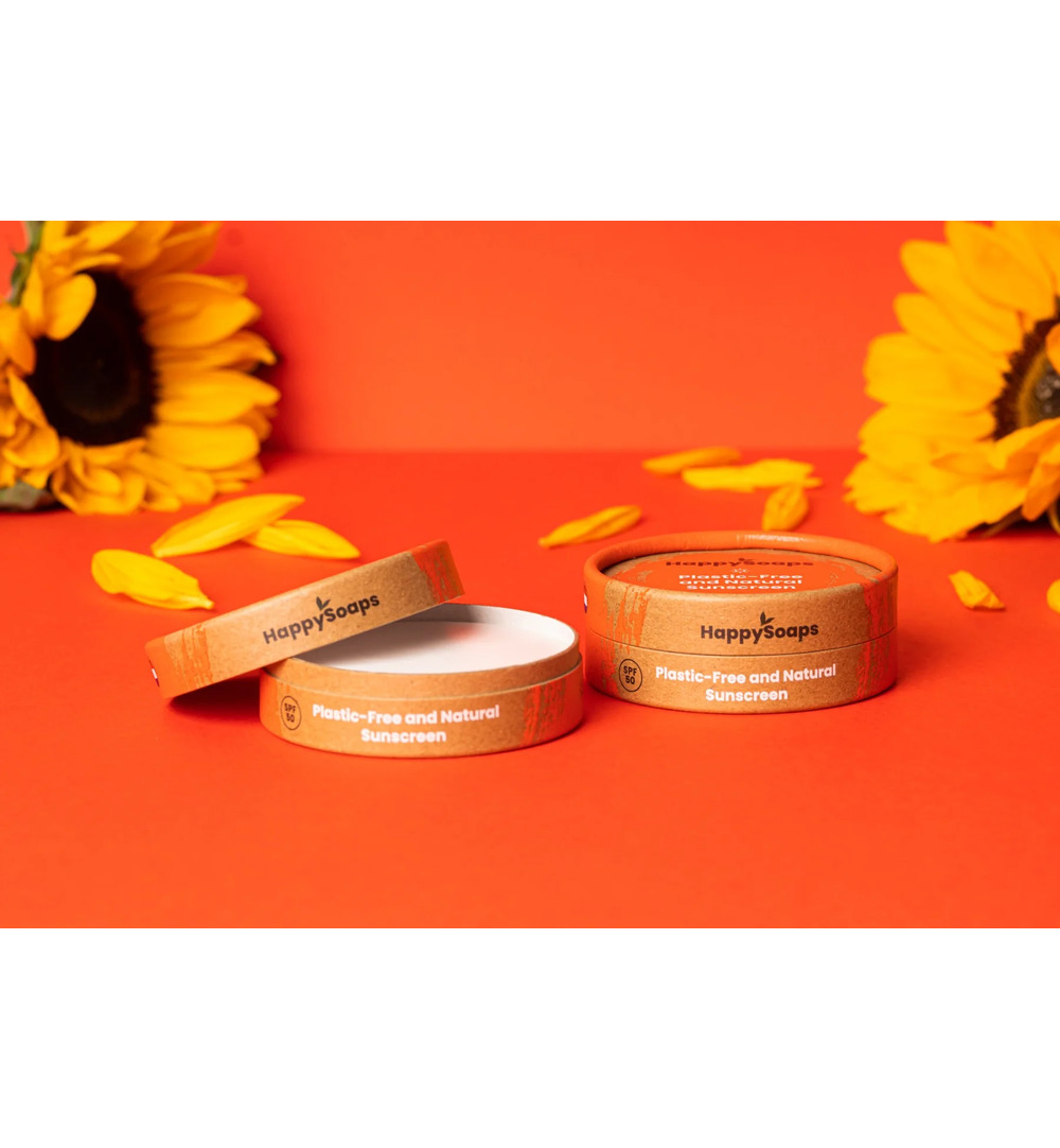 Happysoaps Zonnebrand stick citrus SPF50 (50 gr)