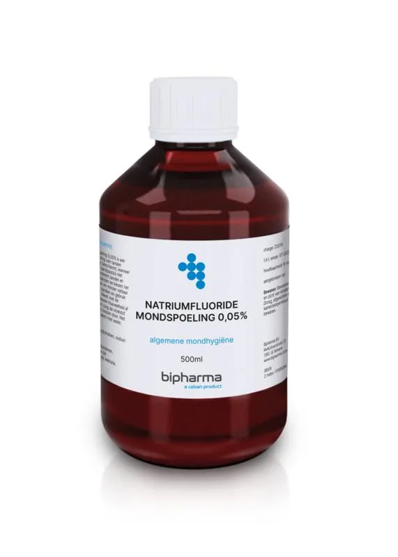Bipharma Natriumfluoride 0,05% mondspoe ling (500 ml)