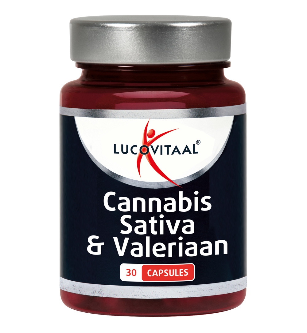 Lucovitaal Cannabis Sativa & Valeriaan (30 capsules)