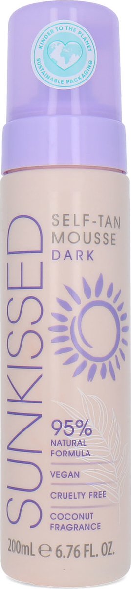 Sunkissed Self tan mousse dark (200 ml)