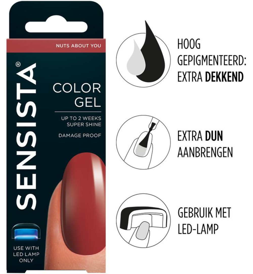 Sensista Color gel nuts about you (7,5 ml)