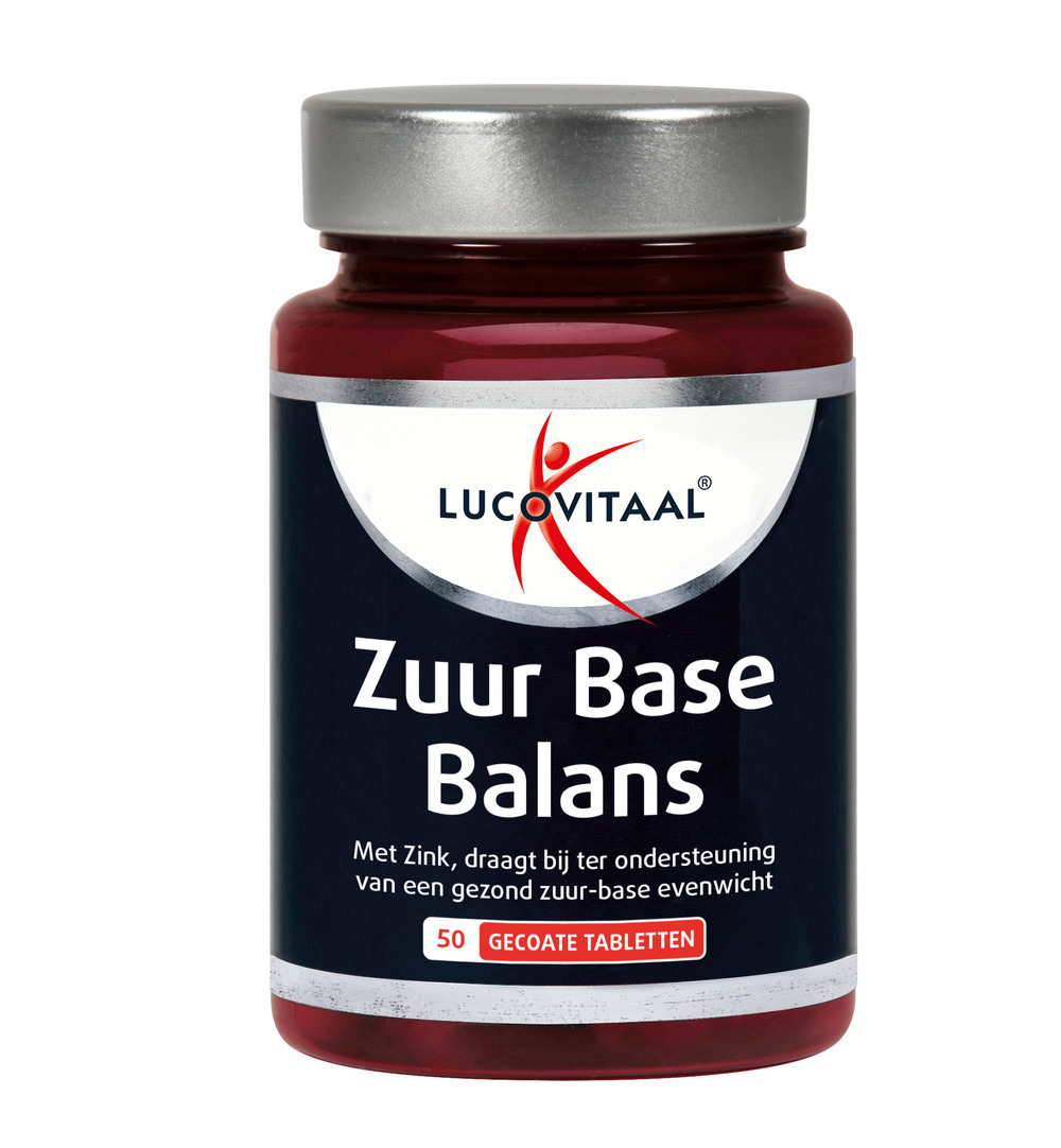 Lucovitaal Zuur Base Balans (50 tabletten)
