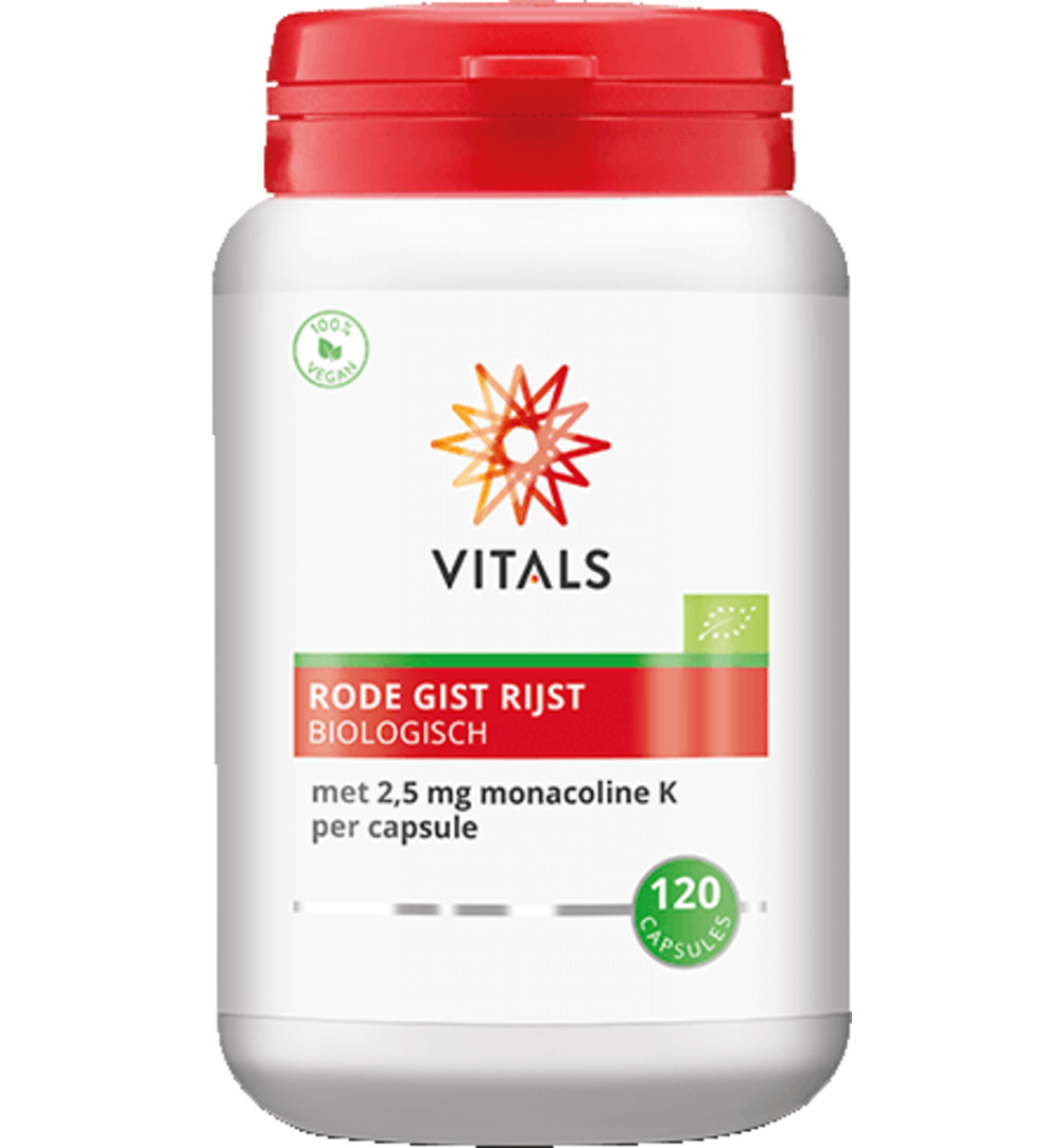 Vitals Rode gist rijst (120 capsules) - image 2