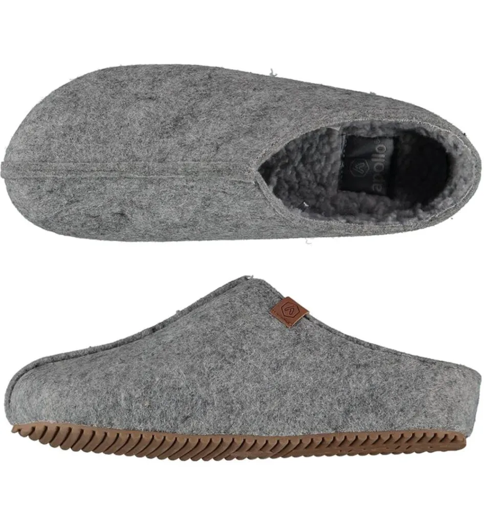 Apollo Zweedse slofgrijs maat 37/38 dames (1 paar)