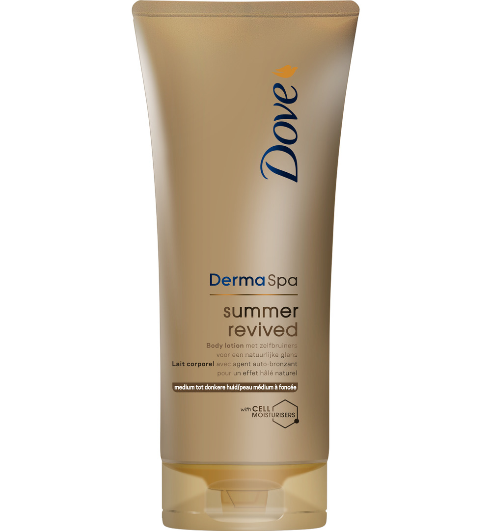 Dove Body lotion summer dark (200 ml)