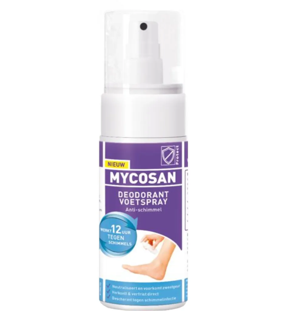 Mycosan Deodorant voetspray anti schimmel (1 set)