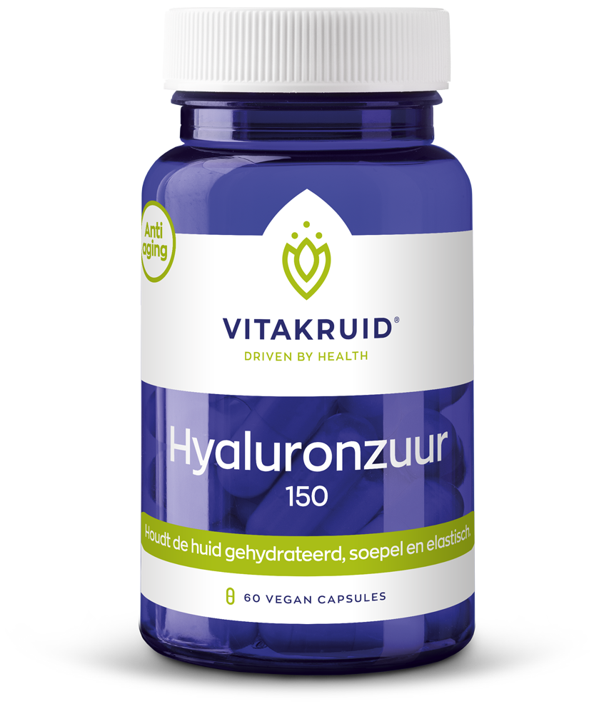 Vitakruid Hyaluronzuur 150 Hyamax® Met Vitamine C Anti-Aging (60 vega capsules)