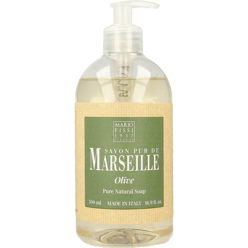 Marseille Zeep natuurlijk vloeibaar olij f (500 ml)