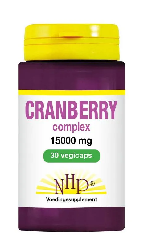 Nhp Cranberry complex 15000mg (30 vega capsules)