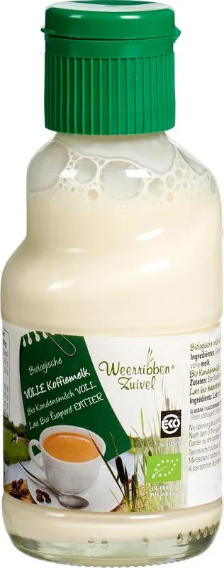 Weerribben Koffiemelk vol bio (160 ml)