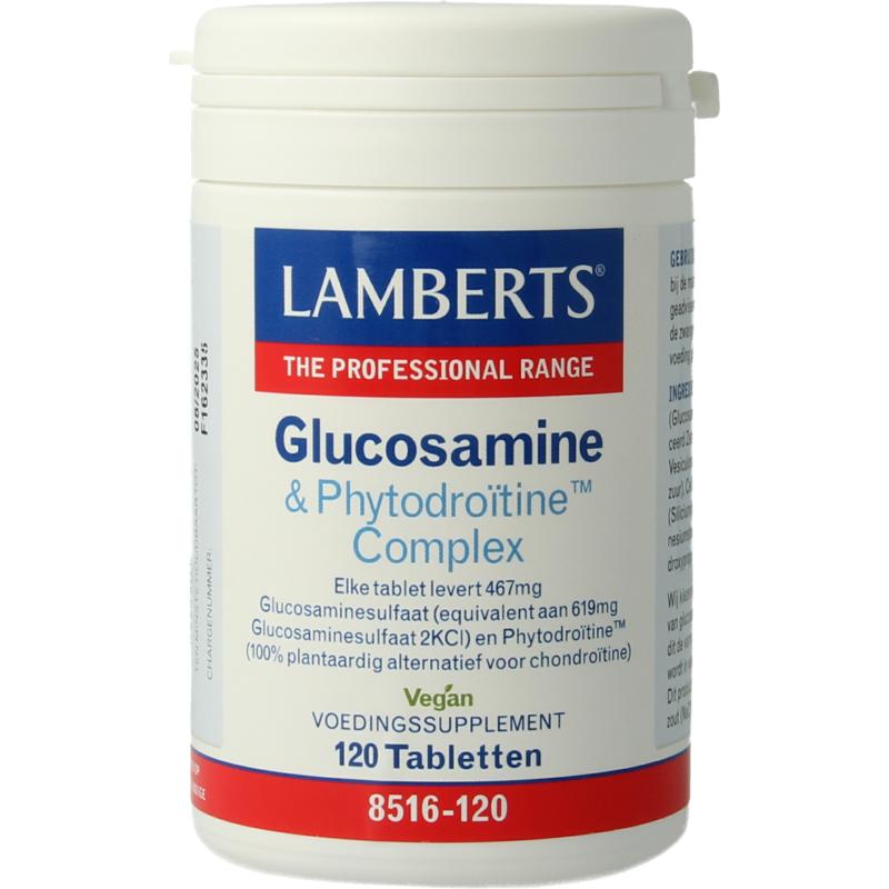 Lamberts Glucosamine & phytodroitine co mplex (120 tabletten)