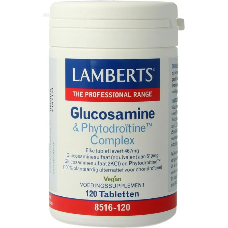 Lamberts Glucosamine & phytodroitine co mplex (120 tabletten)