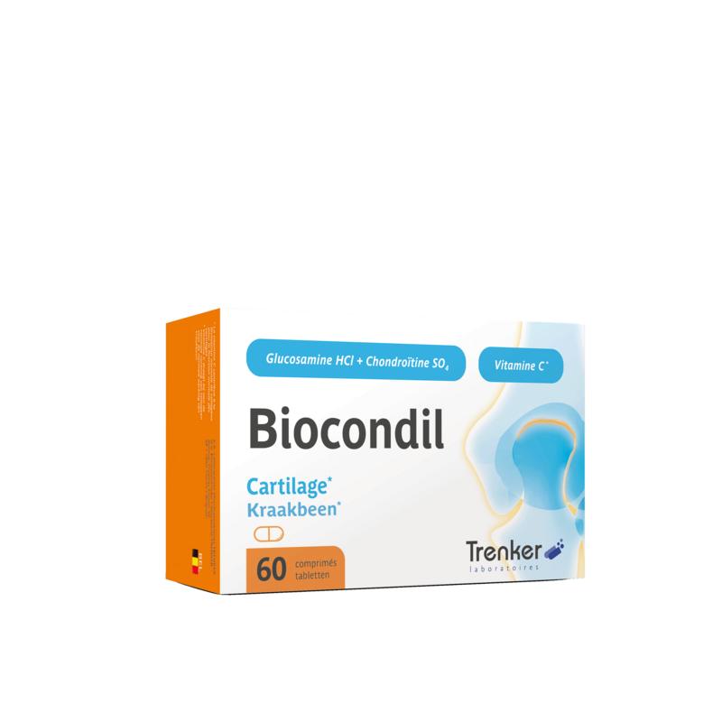 Trenker Biocondil chondroitine/glucosa mine vitamine C (60 tabletten)