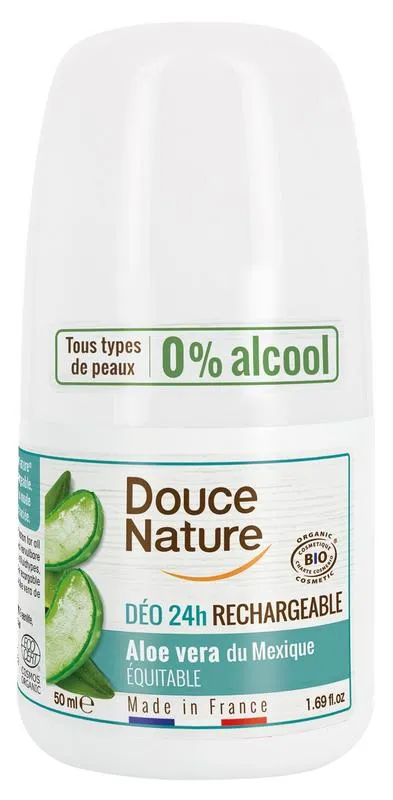 Douce Nature Deodorant roll on aloe hervulb aar (50 gr)