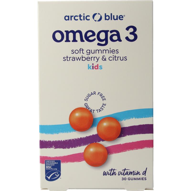 Arctic Blue Omega 3 Gummies Dha, Epa En Vi Tamine D (30 stuks)