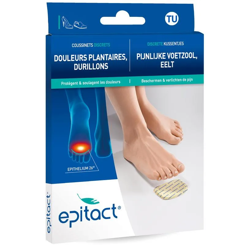 Epitact Voetzoolkussentjes Discreet (2 stuks)
