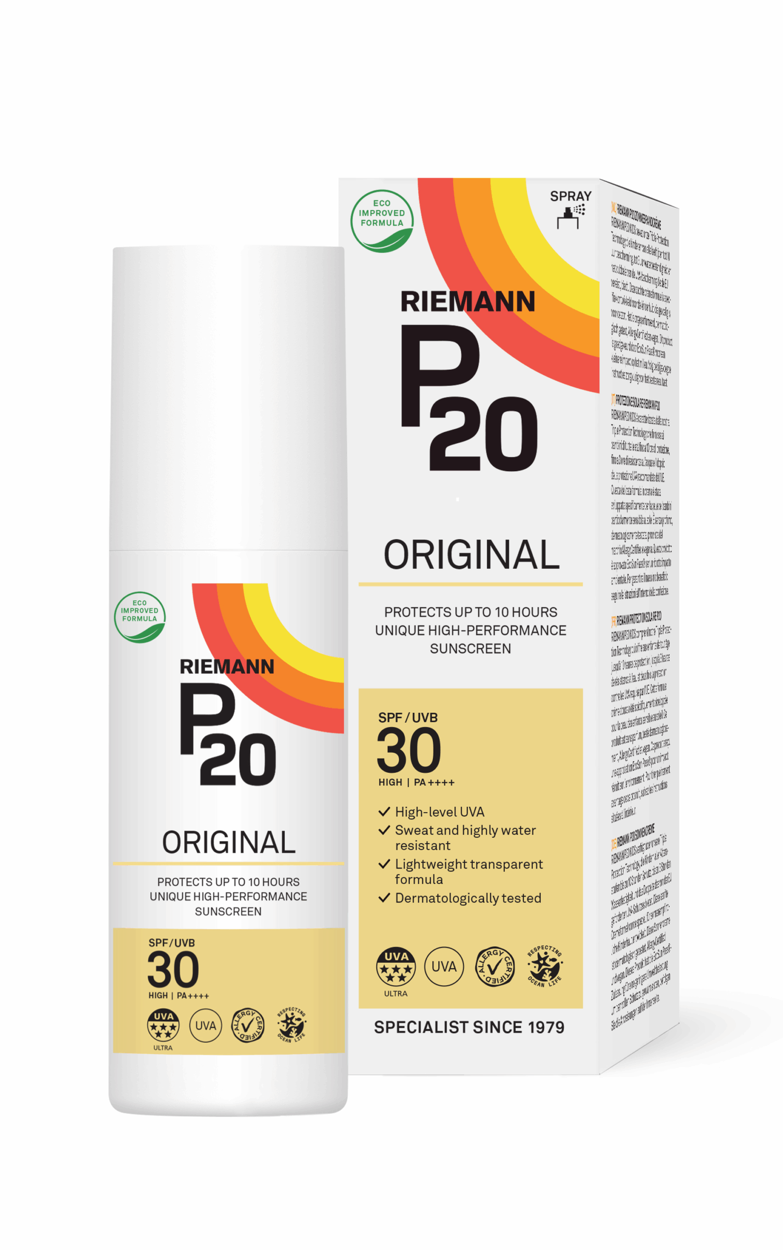 Riemann P20 Original SPF30 Spray (85 ml)