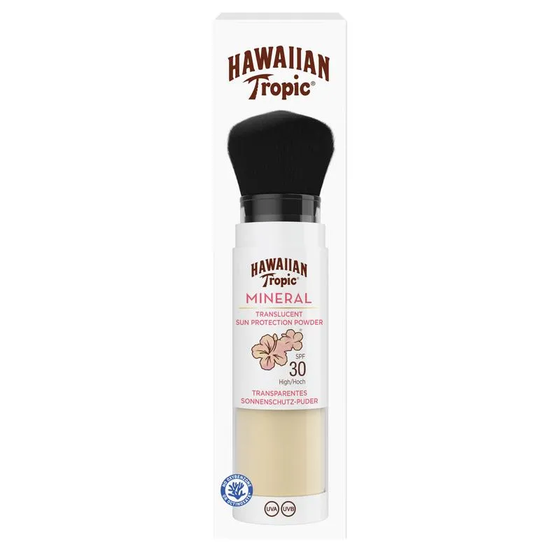 Hawaiian Tropic Mineral powder brush SPF30 (4,25 gr)