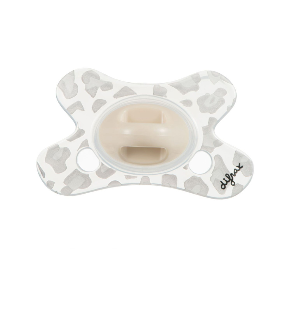 Difrax Fopspeen Natural 0-6 Meerdere Kleuren (1 stuk)