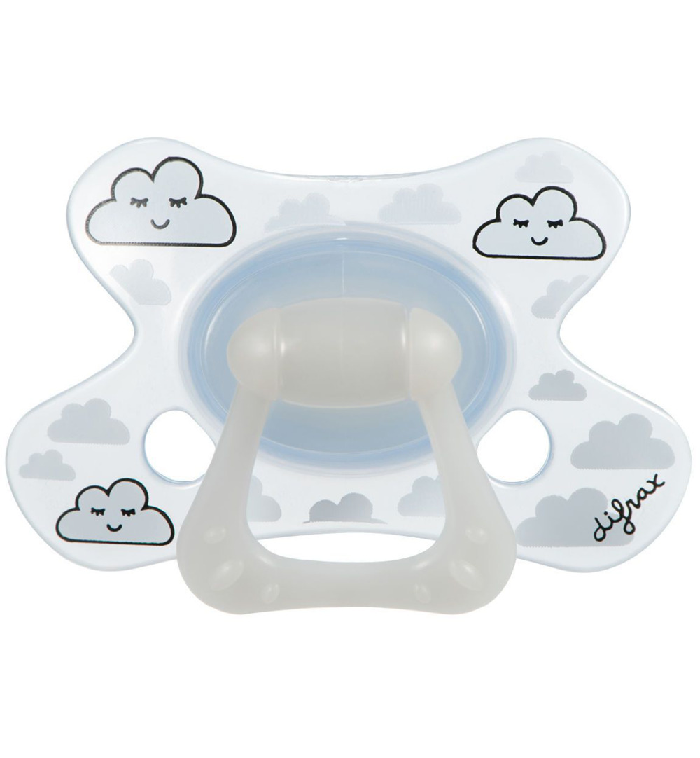 Difrax Fopspeen natural 12+ maanden nacht (1 stuk)