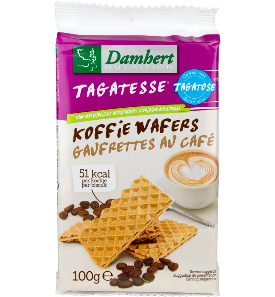 Damhert Koffiewafers bio (100 gr)
