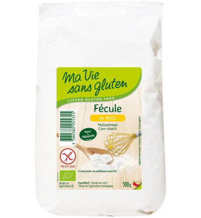 Ma Vie Sans Gluten Maiszetmeel Glutenvrij Bio (500 gr)