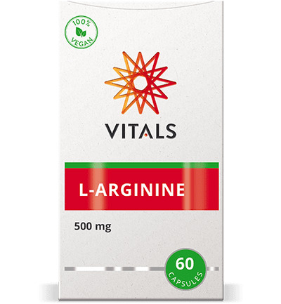 Vitals L-arginine 500 mg (60 vega capsules) - image 2