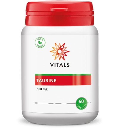 Vitals Taurine 500 mg (60 capsules)